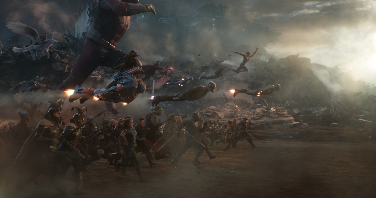 Film still from Avengers: Endgame